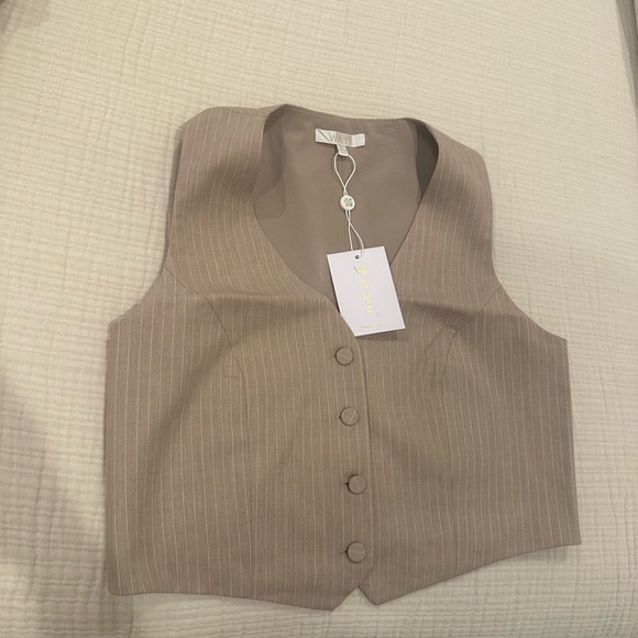 WAYF Layla vest - camel XL - Picture 2 of 3